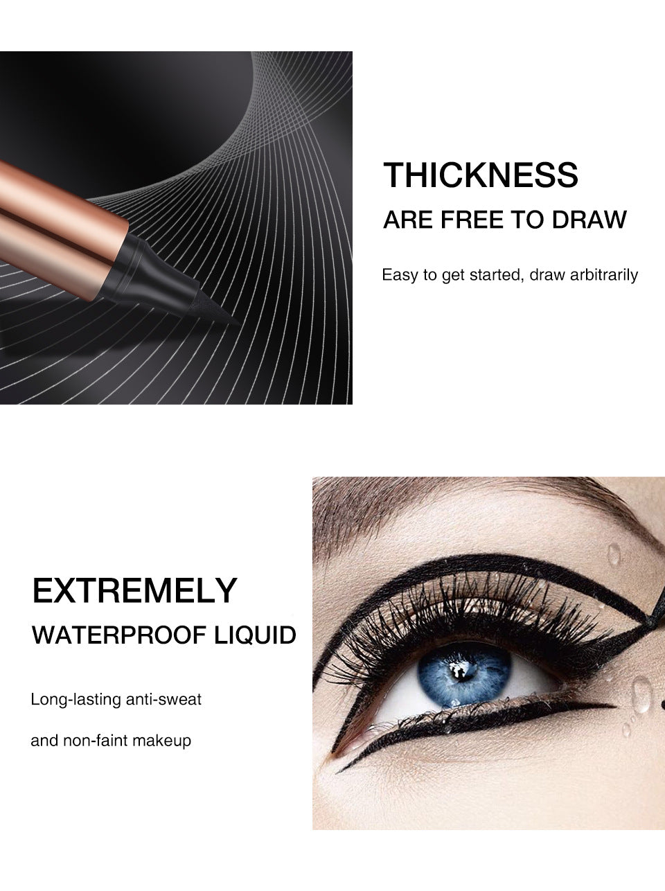 O.Two.O Waterproof Cat Eye Eyeliner