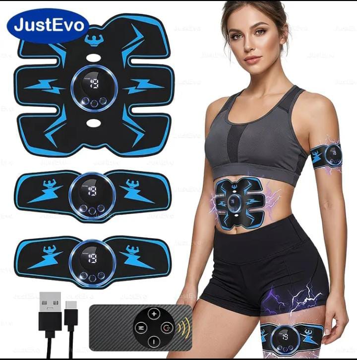 JustEvo Wearable Electric Massager Set | 3pcs Body Massage Pads