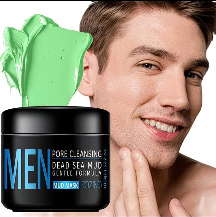 Men's Oil Control Dead Sea Mud Mask | Pore Minimising & Deep Cleanse