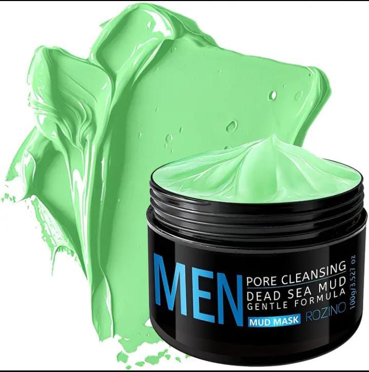 Men's Oil Control Dead Sea Mud Mask | Pore Minimising & Deep Cleanse