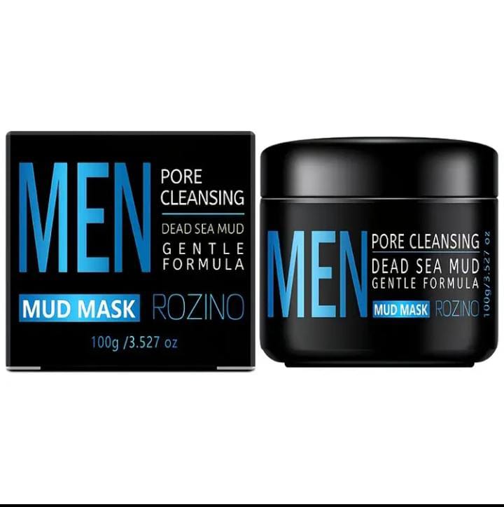 Men's Oil Control Dead Sea Mud Mask | Pore Minimising & Deep Cleanse