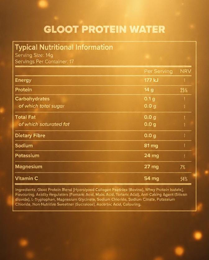 Gloot Protein Water – Tropical Crush