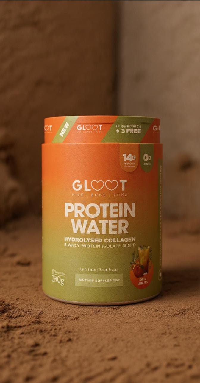 Gloot Protein Water – Peach Iced Tea