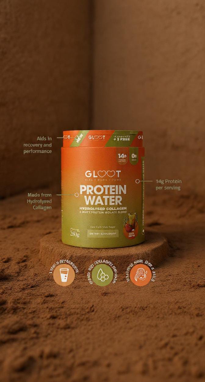 Gloot Protein Water – Peach Iced Tea