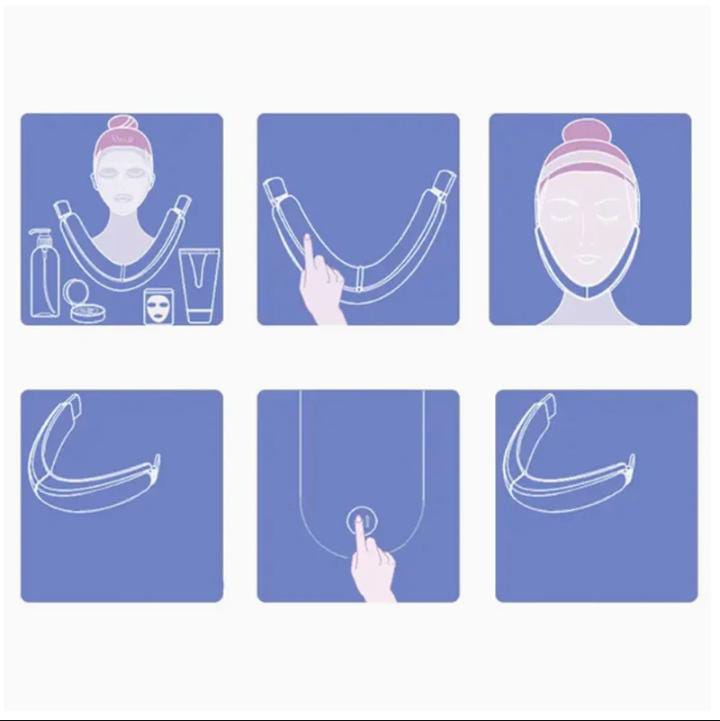 V-Line EMS Face Lifting & Double Chin Reducer Belt
