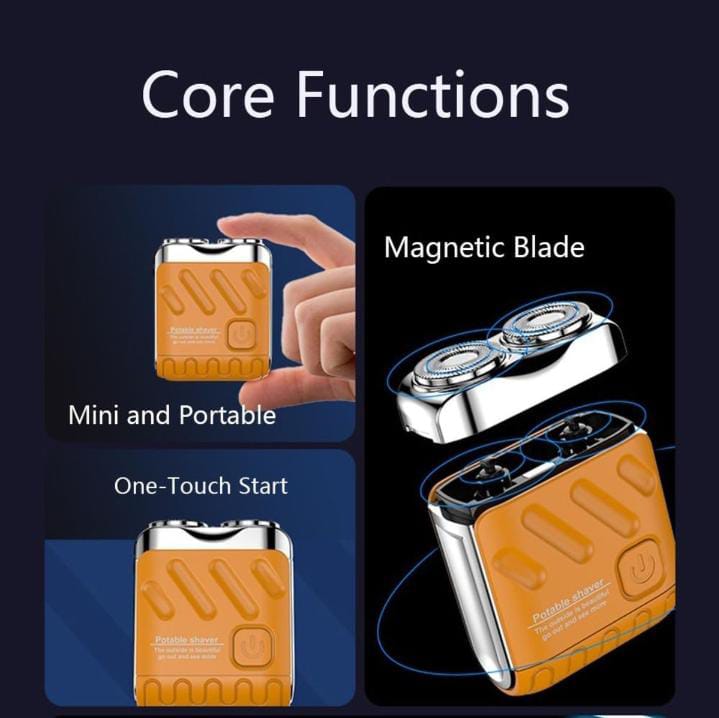 Mini Portable Electric Shaver – For Women & Men
