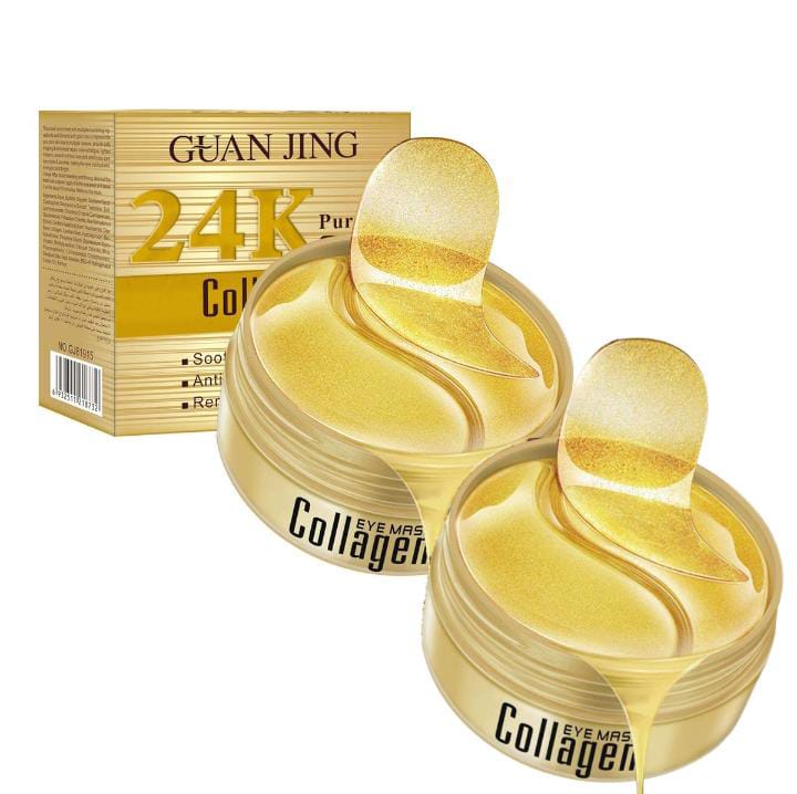 Bright Eyes 24K Gold Collagen Eye Mask – Anti-Aging & Dark Circle Treatment