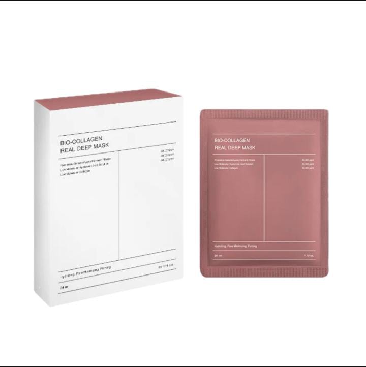 Bio-Collagen Face Mask – Deep Hydration & Radiance Boost (4 Pack)