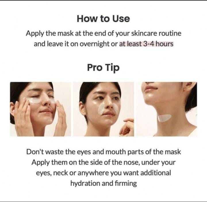 Bio-Collagen Face Mask – Deep Hydration & Radiance Boost (4 Pack)