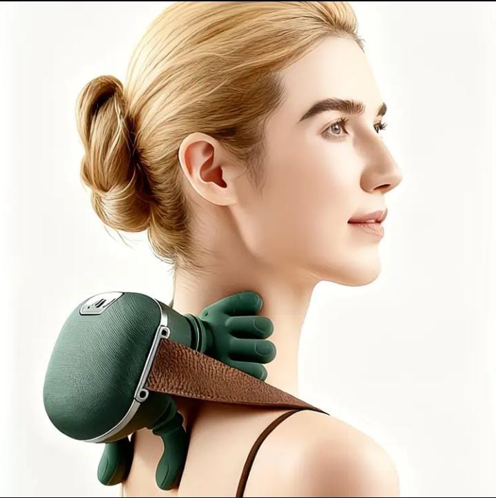 8-Claw Deep Tissue Massager – Wireless Portable Neck, Back & Body Relief