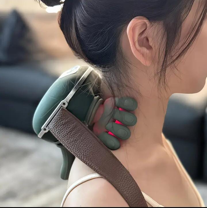 8-Claw Deep Tissue Massager – Wireless Portable Neck, Back & Body Relief