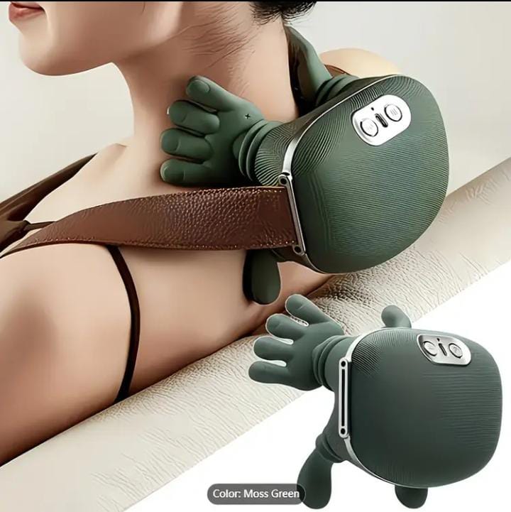 8-Claw Deep Tissue Massager – Wireless Portable Neck, Back & Body Relief