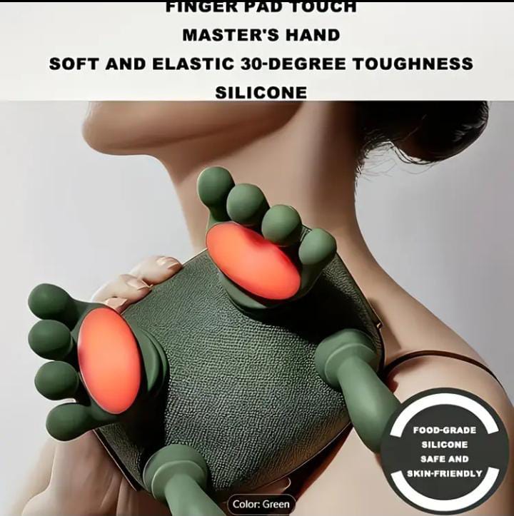 8-Claw Deep Tissue Massager – Wireless Portable Neck, Back & Body Relief
