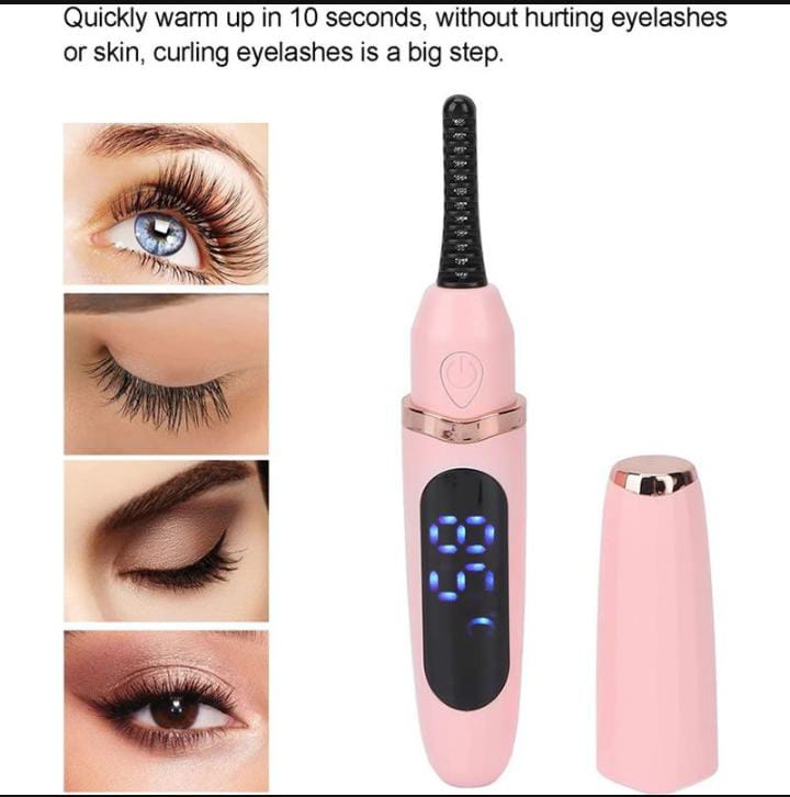 USB Heated Eyelash Curler – Intelligent Temperature Control & Long-Lasting Curl