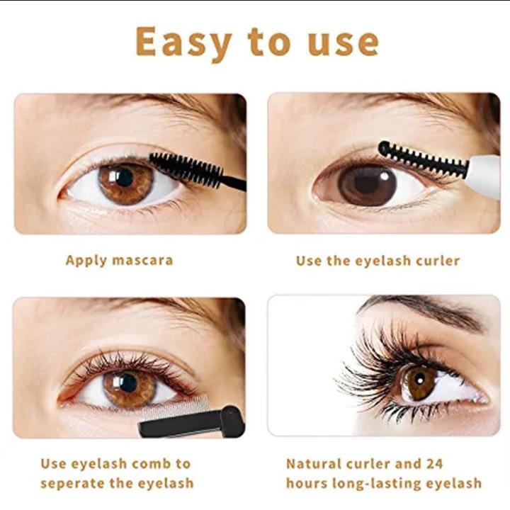 USB Heated Eyelash Curler – Intelligent Temperature Control & Long-Lasting Curl