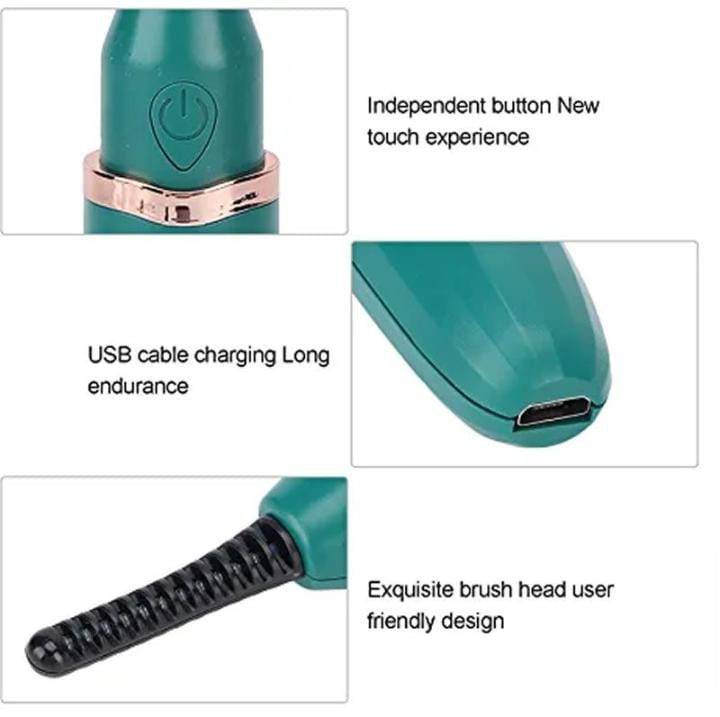 USB Heated Eyelash Curler – Intelligent Temperature Control & Long-Lasting Curl