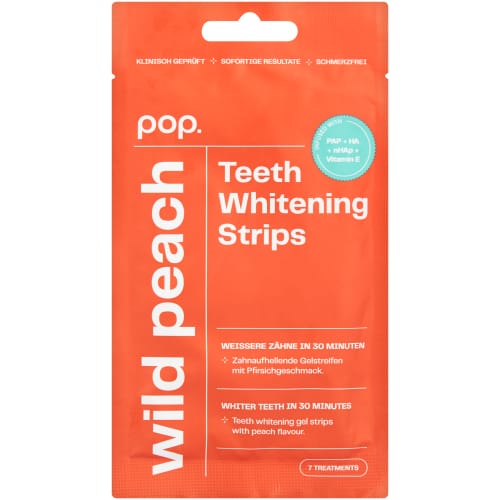 Smilepen Pop Teeth Whitening Strips – Wild Peach (14 Pack)