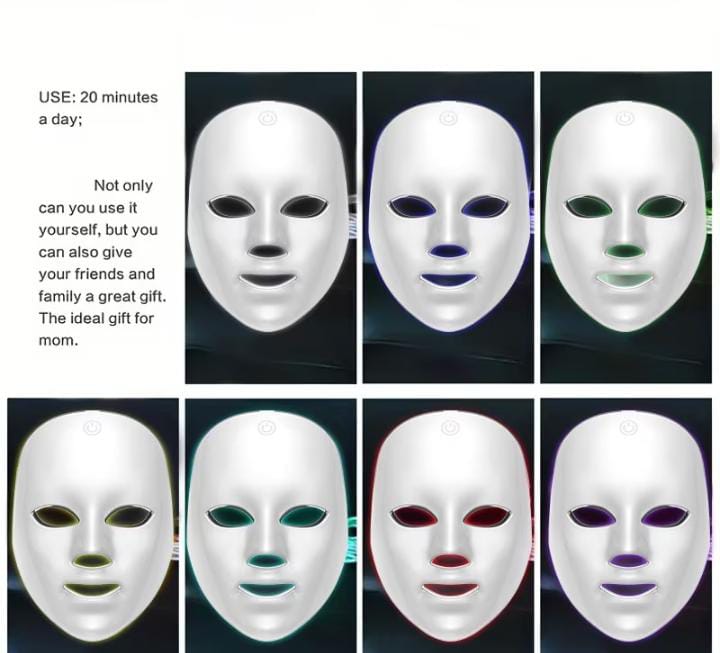 LED Color Light Therapy Skin Mask