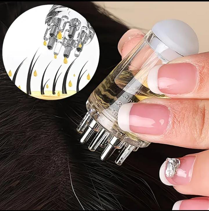 Scalp Applicator & Massage Comb – 2-in-1 Hair Care Tool