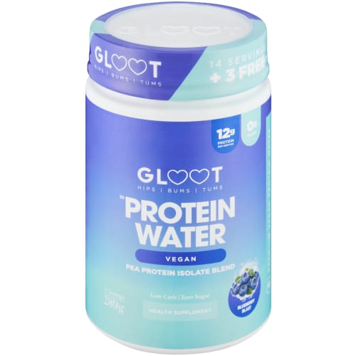 Gloot Vegan Protein Water Blueberry Blast 289g