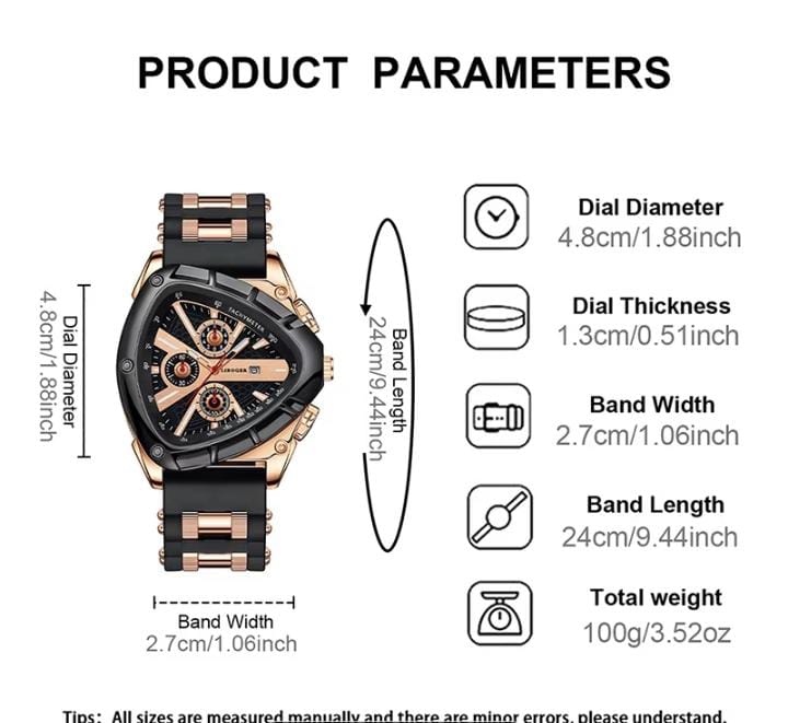 Luxury Quartz Watch | Men's & Women's