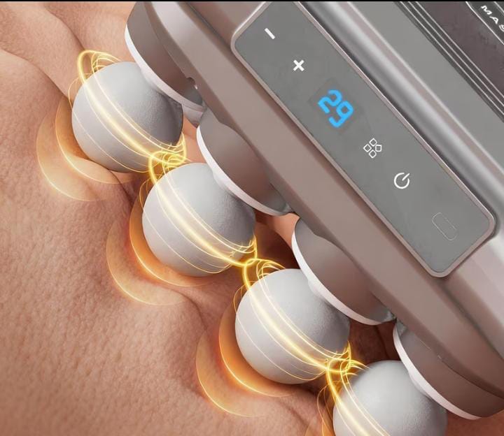 8-Head Deep Tissue Massage Gun | USB Rechargeable