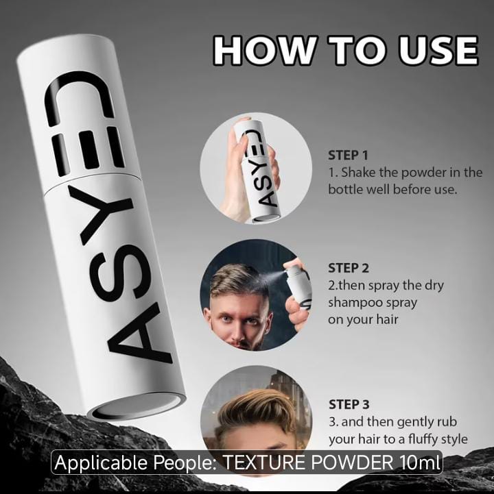 AISUYA Texture Powder | Instant Volume & Style for Men & Women – 30ml