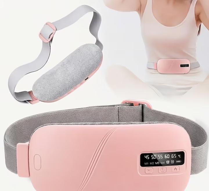 Portable Menstrual Heating Pad with Vibration Massage