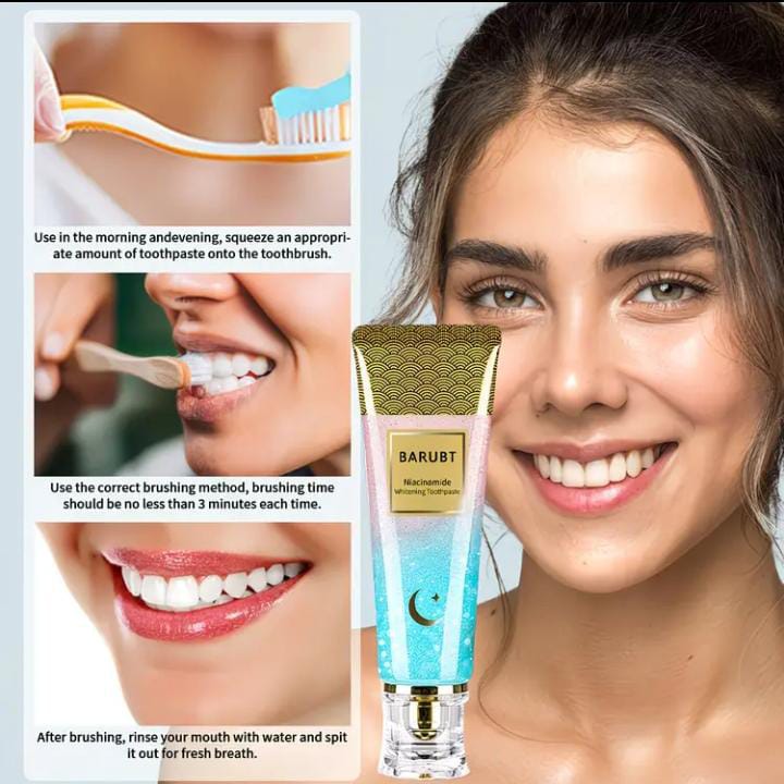 Niacinamide Mint Toothpaste | Coconut Oil & Aloe Vera