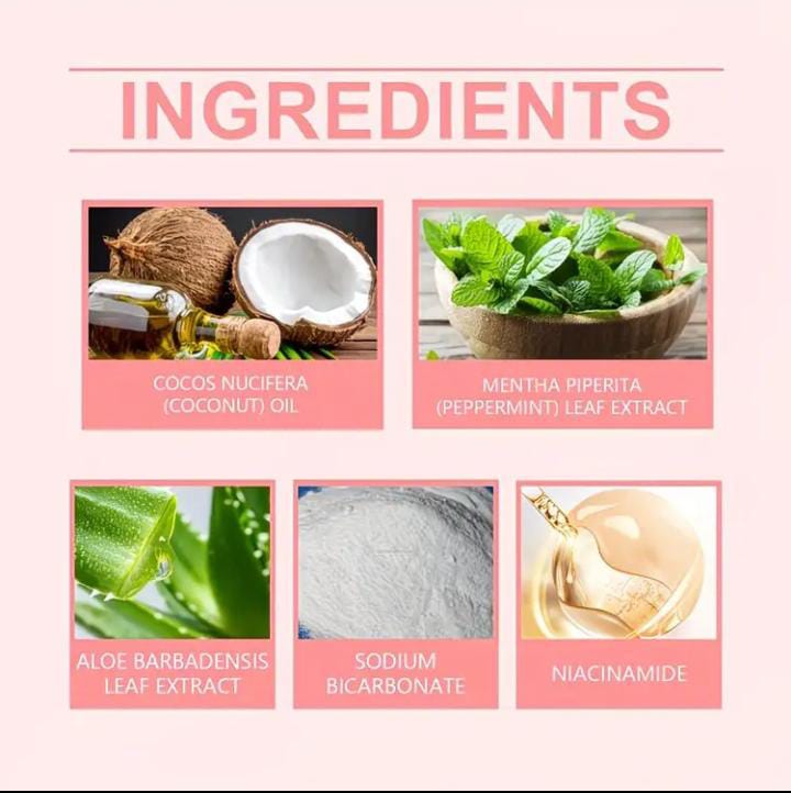 Niacinamide Mint Toothpaste | Coconut Oil & Aloe Vera